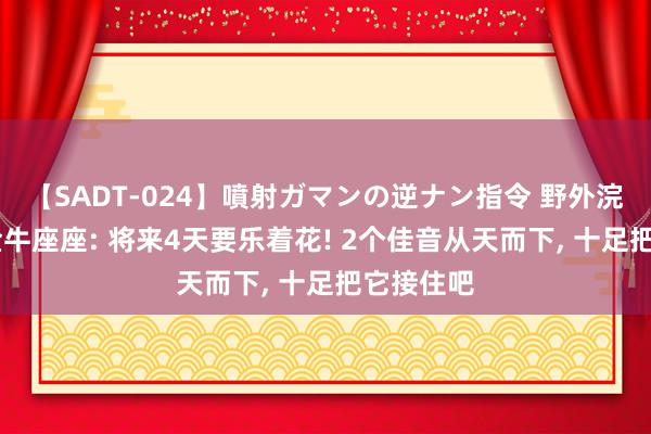 【SADT-024】噴射ガマンの逆ナン指令 野外浣腸悪戯 金牛座座: 将来4天要乐着花! 2个佳音从天而下, 十足把它接住吧