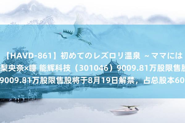 【HAVD-861】初めてのレズロリ温泉 ～ママには内緒のネコとタチ～ 南梨央奈×瞳 能辉科技（301046）9009.81万股限售股将于8月19日解禁，占总股本60.19%